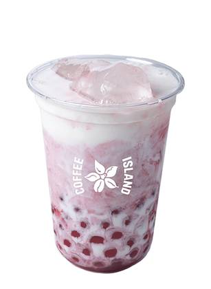 Bobastic Strawberry Tea Oat Latte 16oz