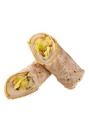 Turkey - Cheese - Mustard Whole Wheat Wrap