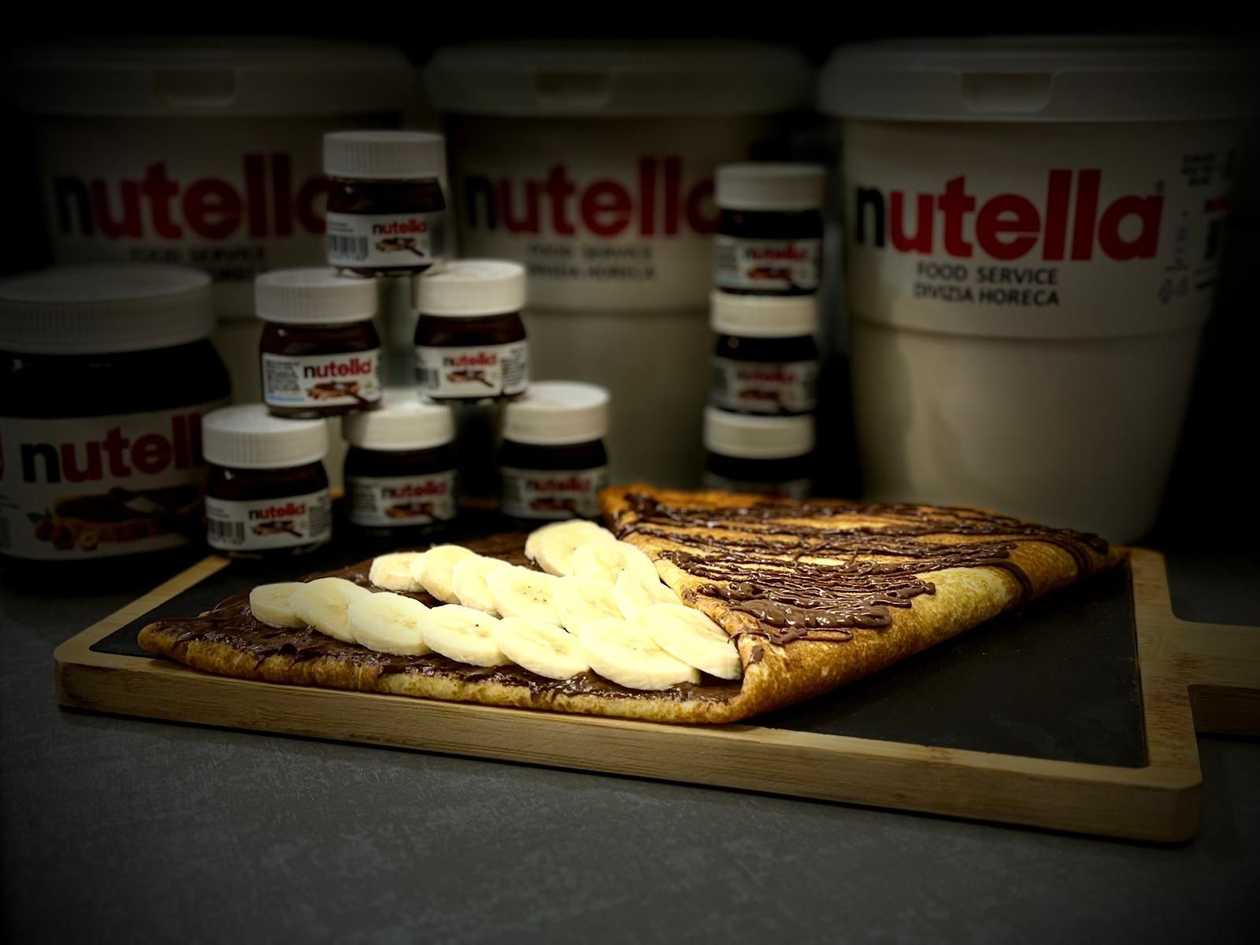 Crepe with Nutella and banana
