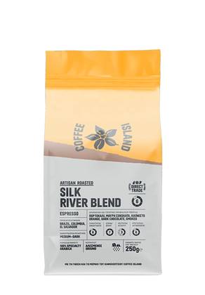 Espresso Silk River Blend Prepacked 250g