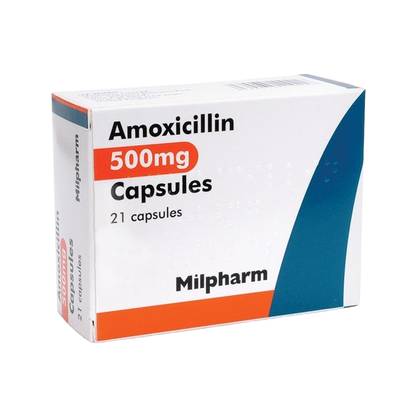 Amoxycillin 500mg 21's Uk  x1 pack