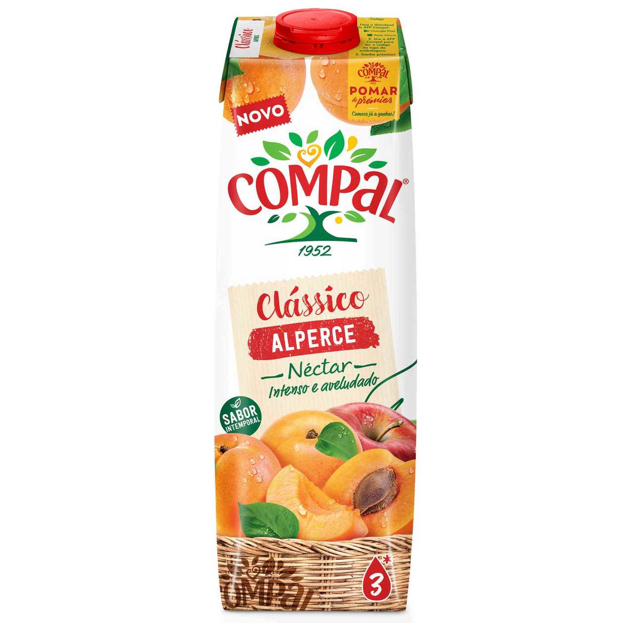 Compal Classico Alperce 1L