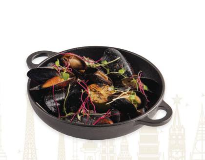 Baked Mussels in Shell