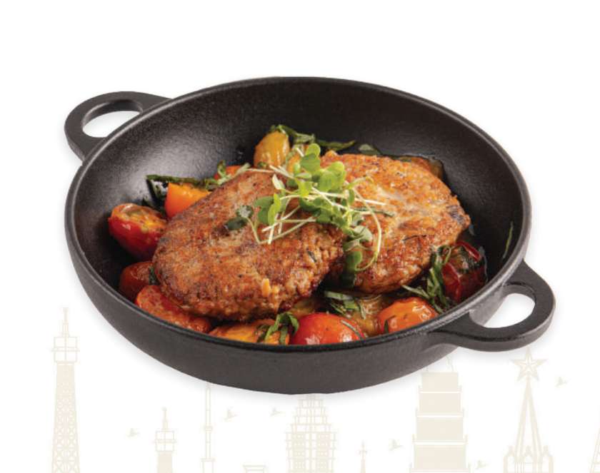 Trout Cutlets with Tomato Concasse