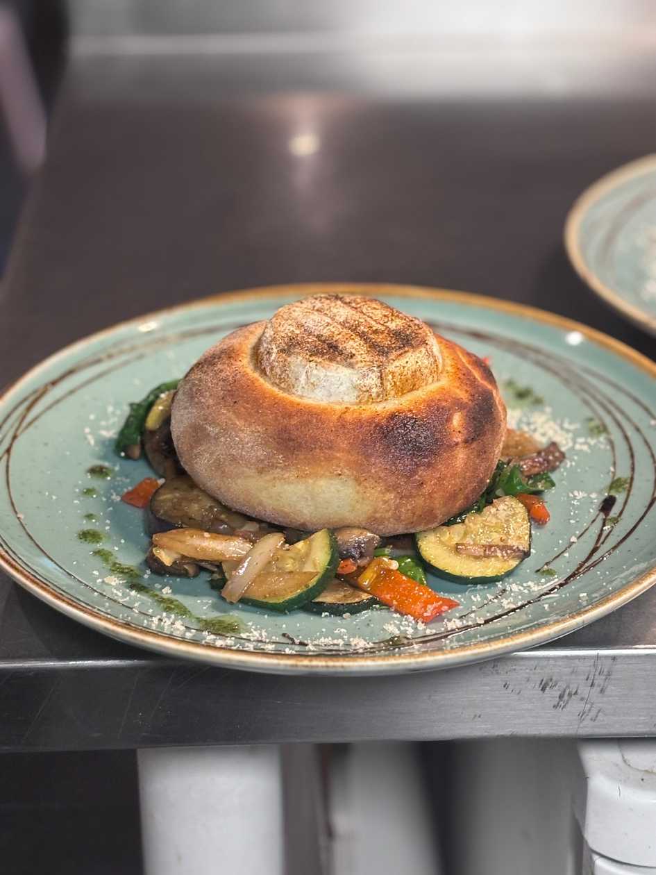 Rozpečený hermelín v těstíčku