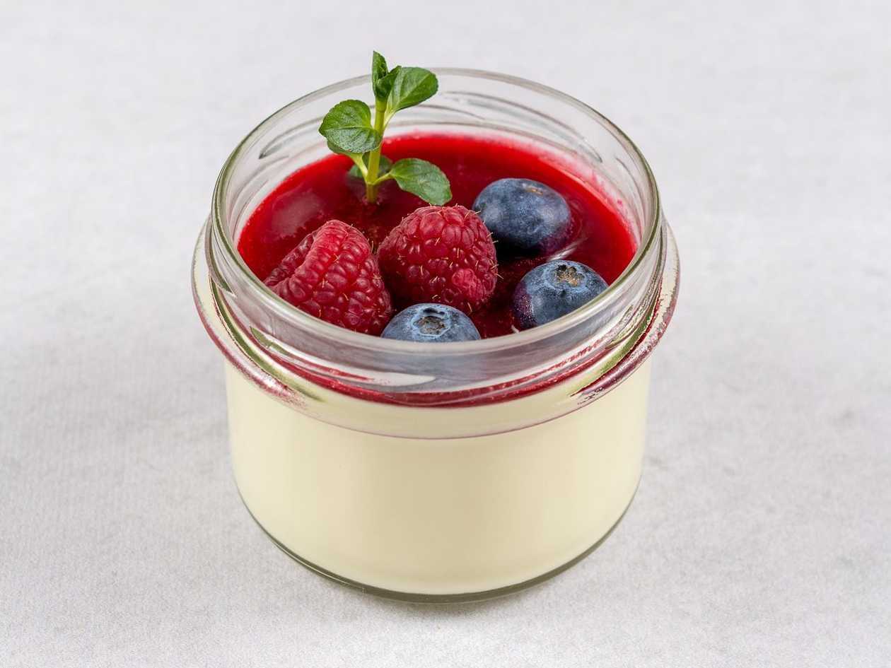Pana cotta waniliowa