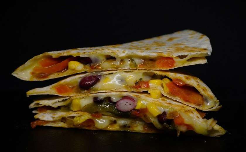 Vegetarian quesadilla