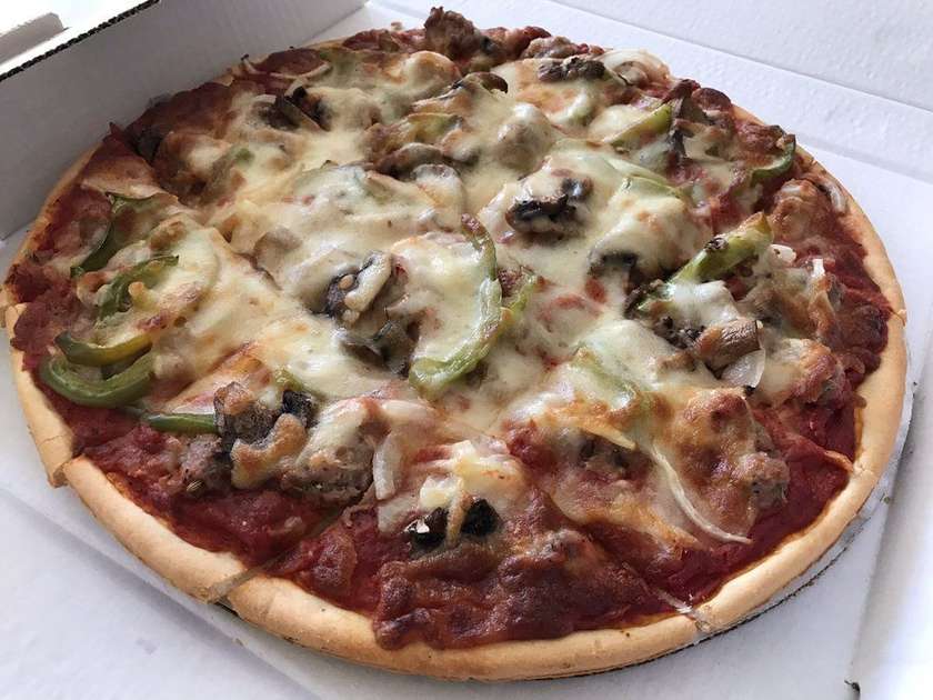 Beef Steak Pizza