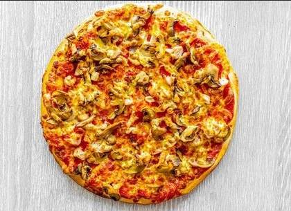 Chicken Mushroom Pizza