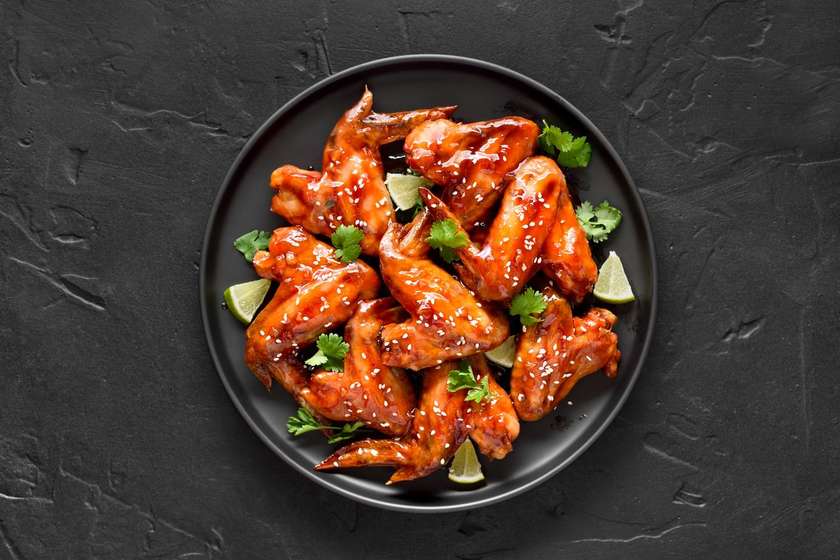Sweet chilli wings