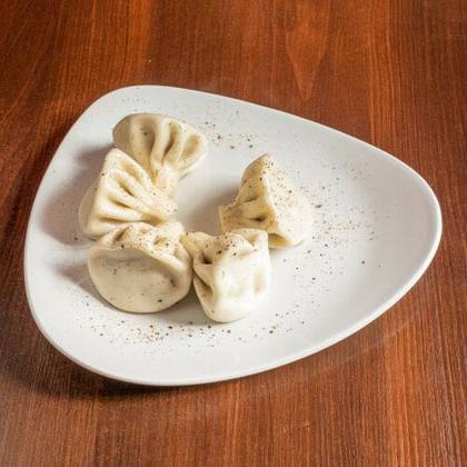 Chinkali z Serem i Szpinakiem