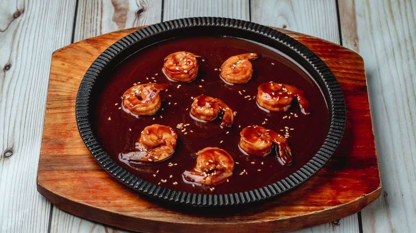 Shrimps in BBQ Sauce (8 pcs.)