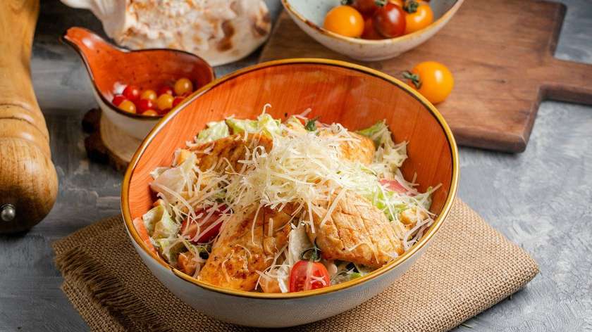 Caesar Salad with Chicken