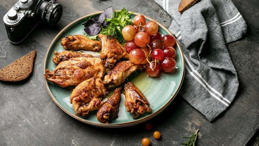 Chicken in Wine