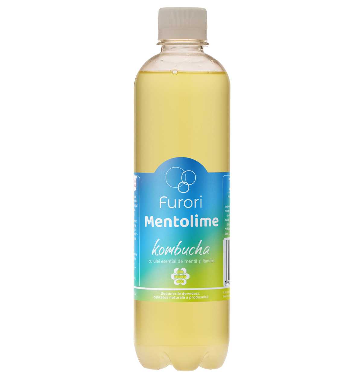 Furori kombucha cu menta si lamaie