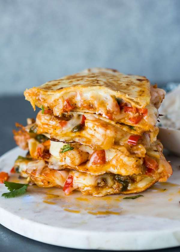 Quesadillas Shrimp