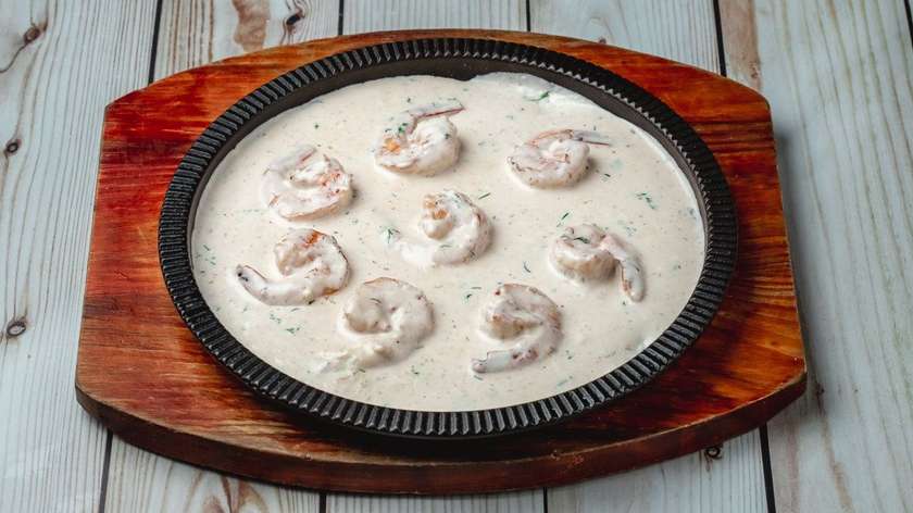 Shrimps in Cream (8 pcs.)