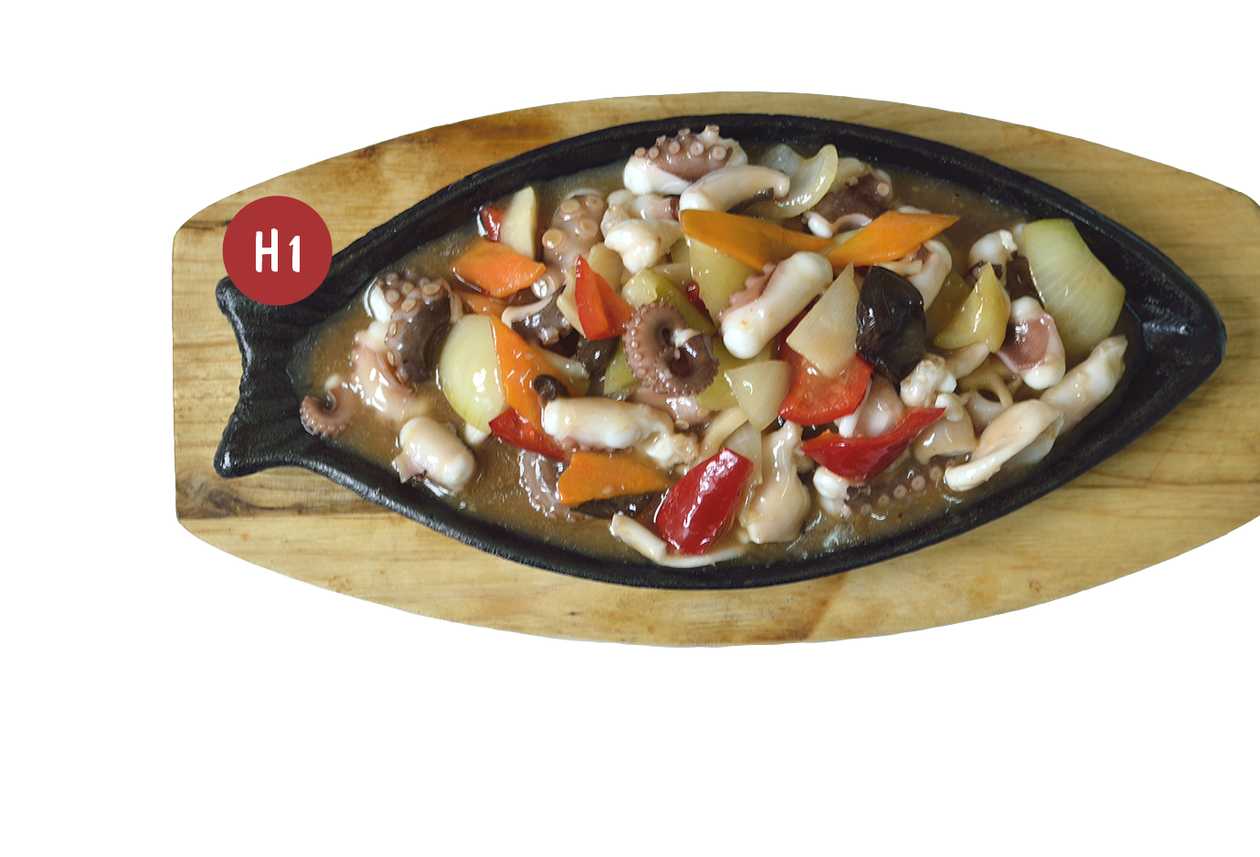 Caracatiţă cu legume