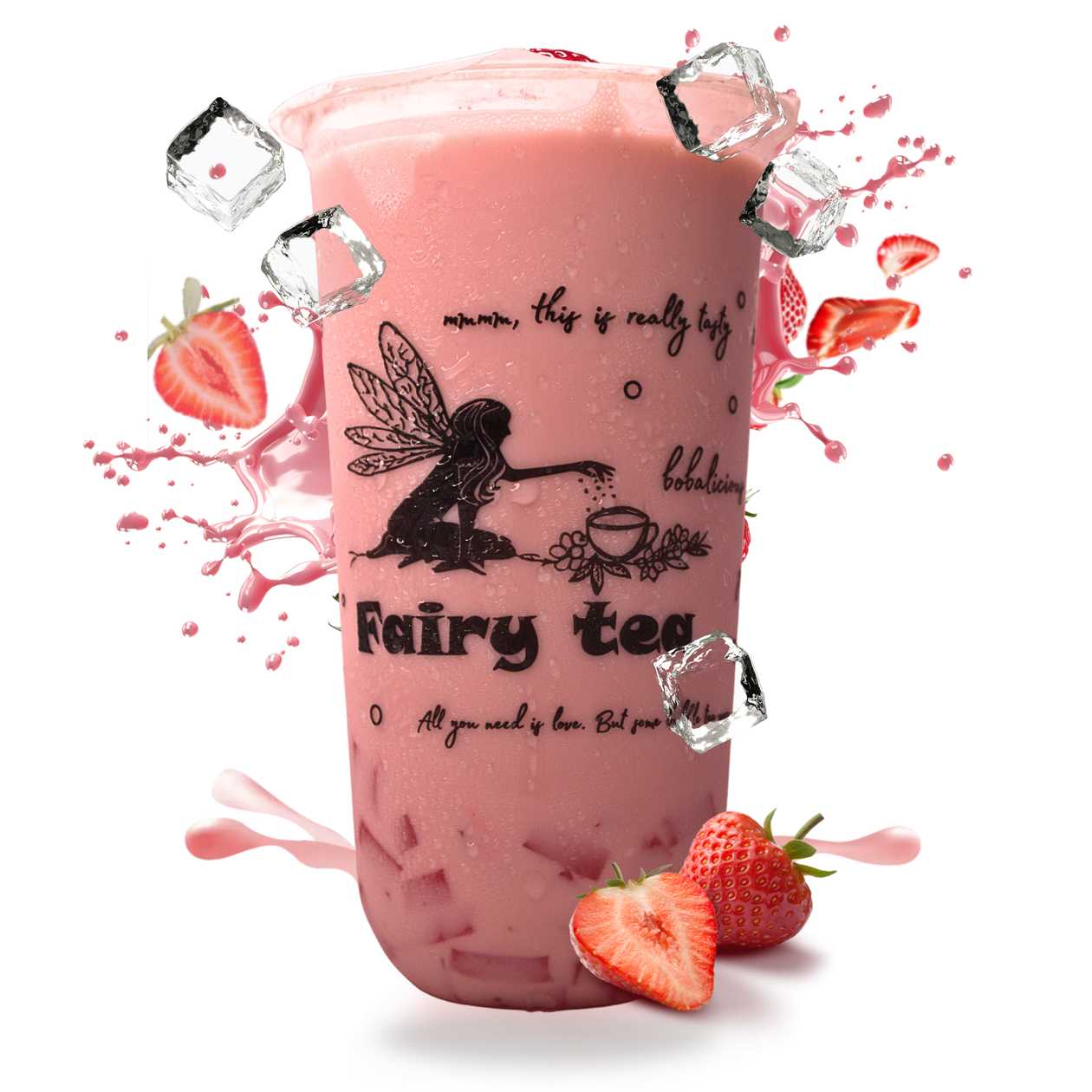 Milkshake capsuna