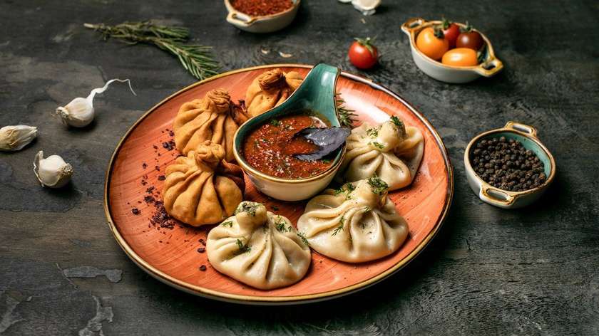 Fried Georgian Khinkali 1 pc