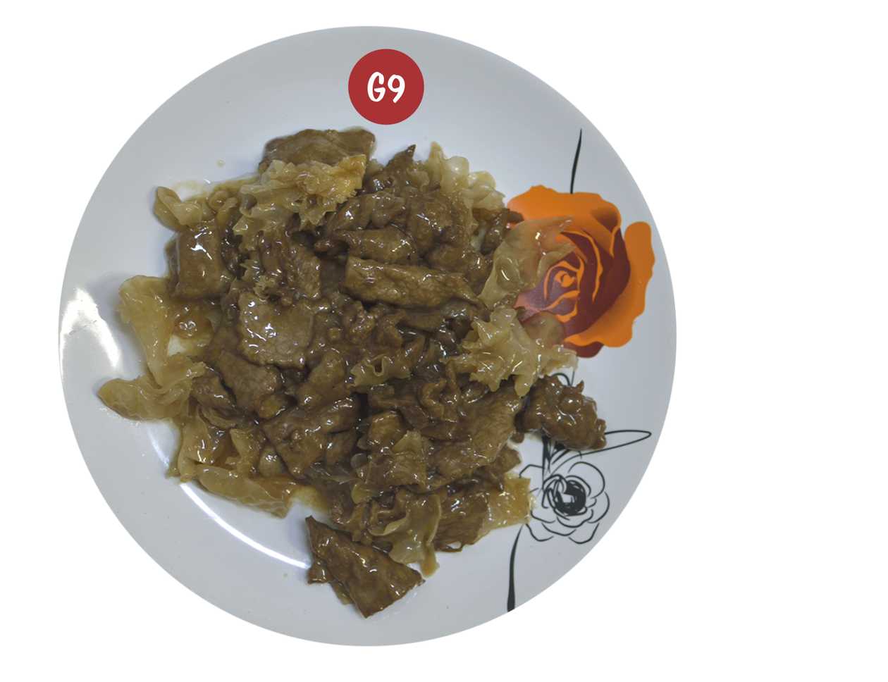 Vită cu ciuperci chinezeşti albe