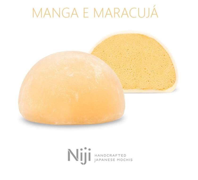 Mango and Passion Fruit Niji Mochi
