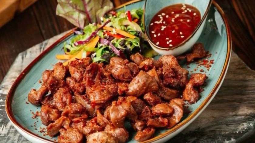 Fried Chicken Giblets