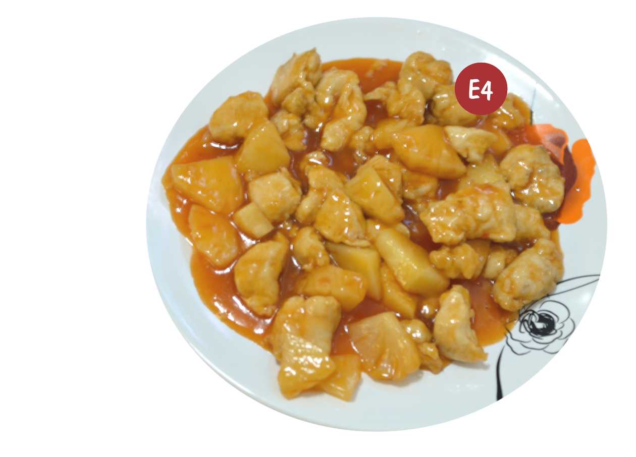 Pui cu ananas