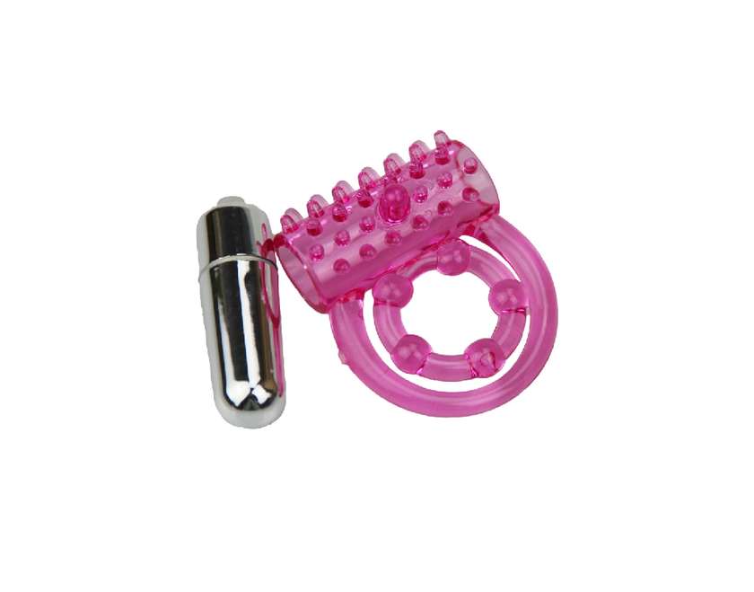Lasting Vibration Double Penis Ring