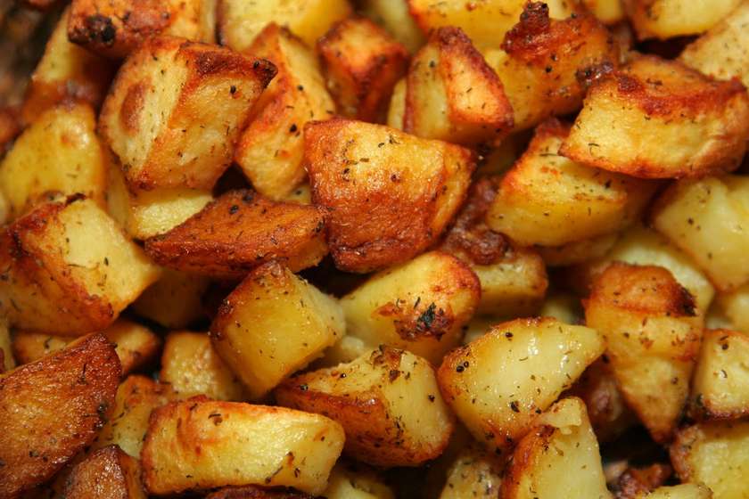 Baked potatoes