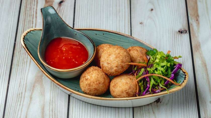 Chicken Balls with Cheese