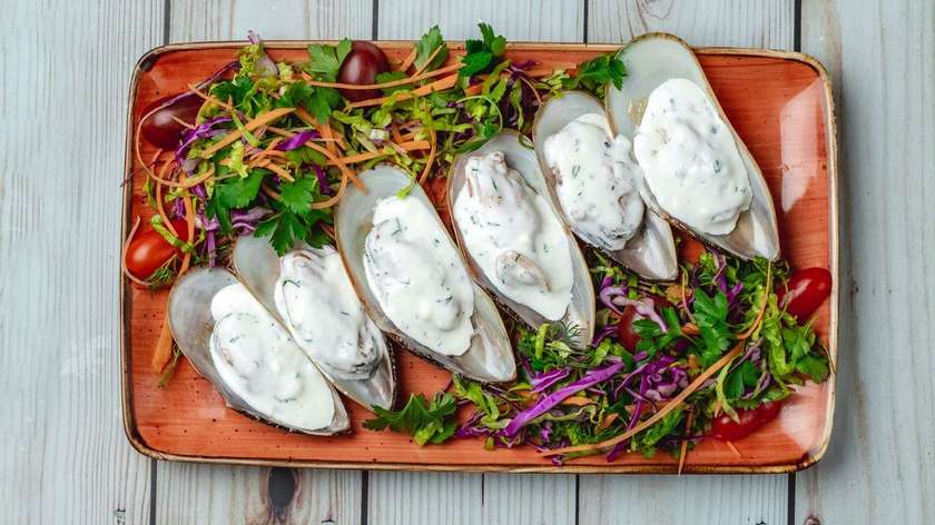 Mussels with Cream (6 pcs.)
