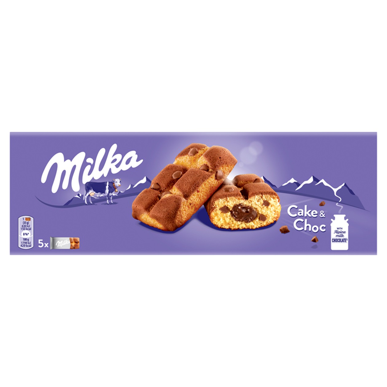 Milka Cake & Choc Jemné Pečivo Čokoládová Náplň 175g
