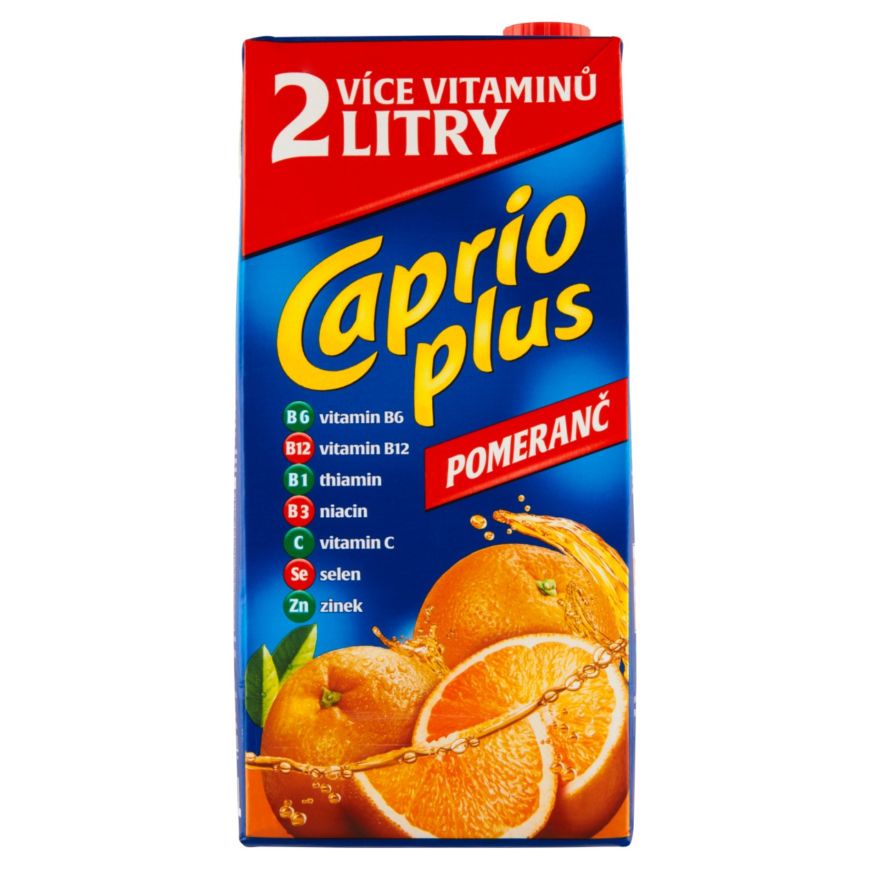 Caprio Plus Pomeranč 2L