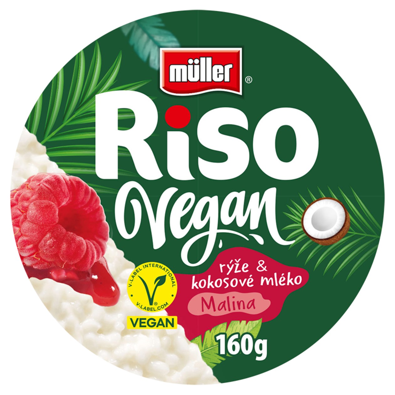 Müller Riso Vegan Dezert Z Rýže A Kokosového mléka 160g