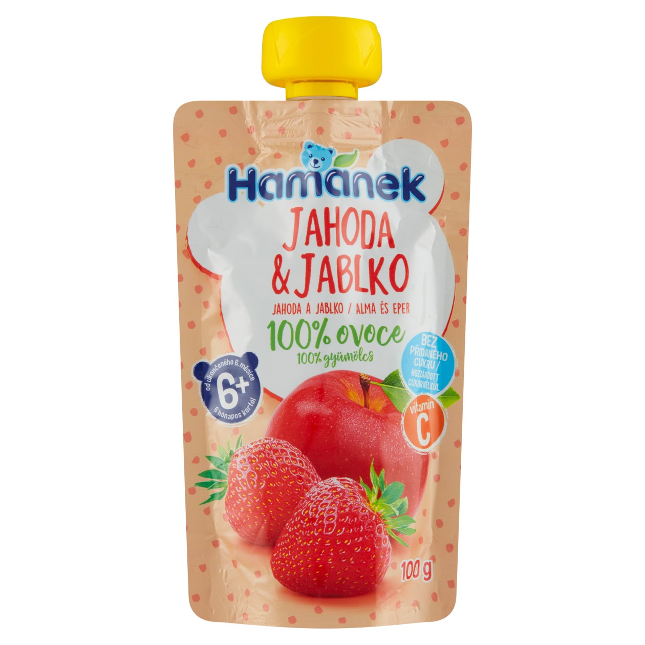 Hamánek Jahoda & Jablko 100g