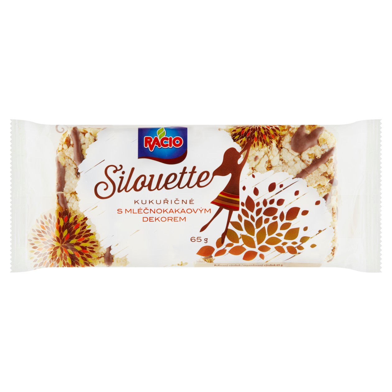 Racio Silouette Corn Buckwheat Sandwiches With Milk Cocoa Topping 65g