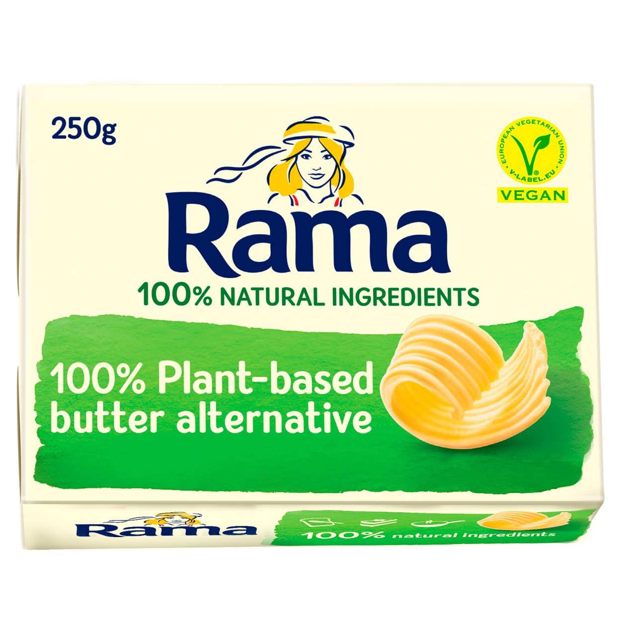Rama 100% Přírodní Alternativa Másla 250 g