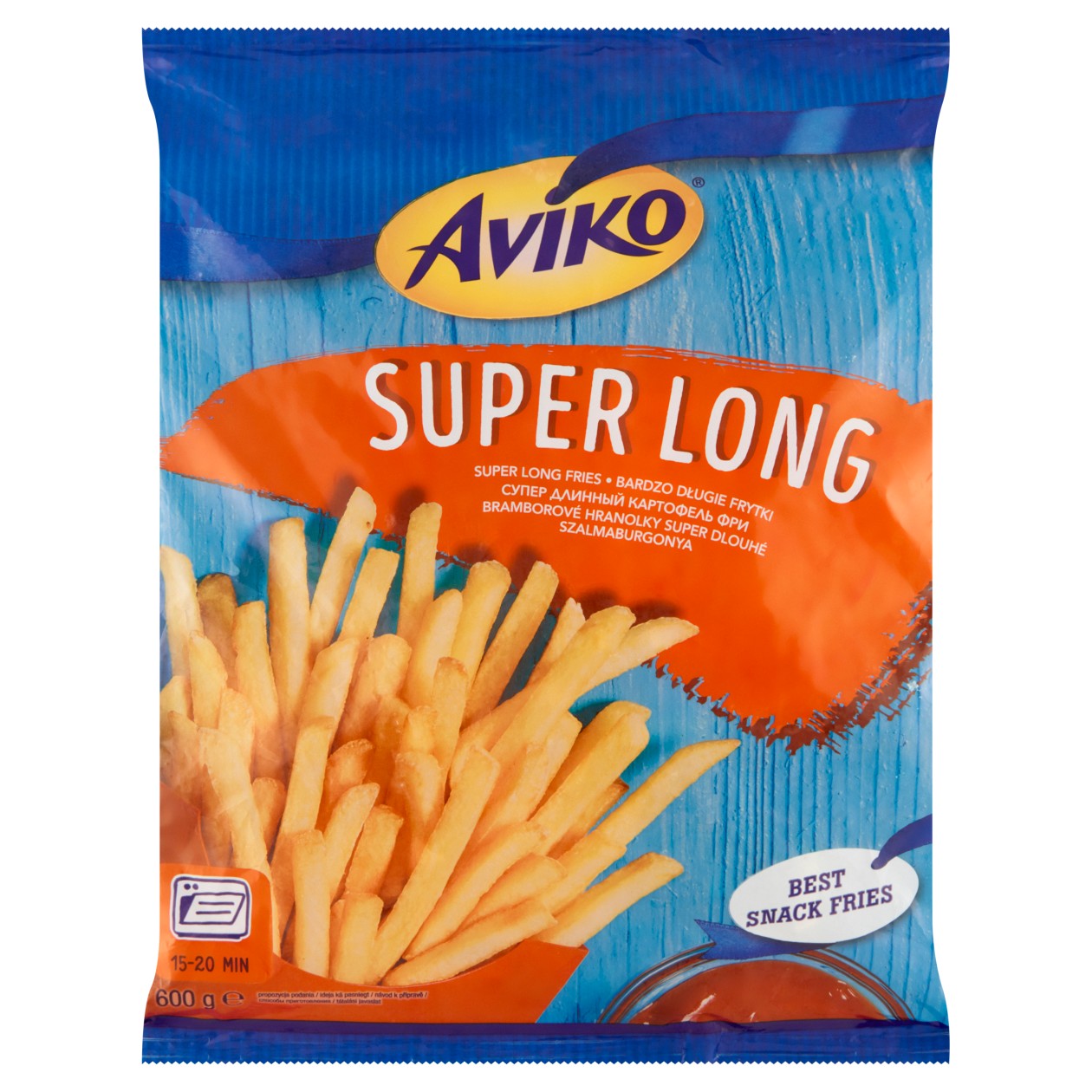 Aviko Bramborové Hranolky Super Dlouhé 600g