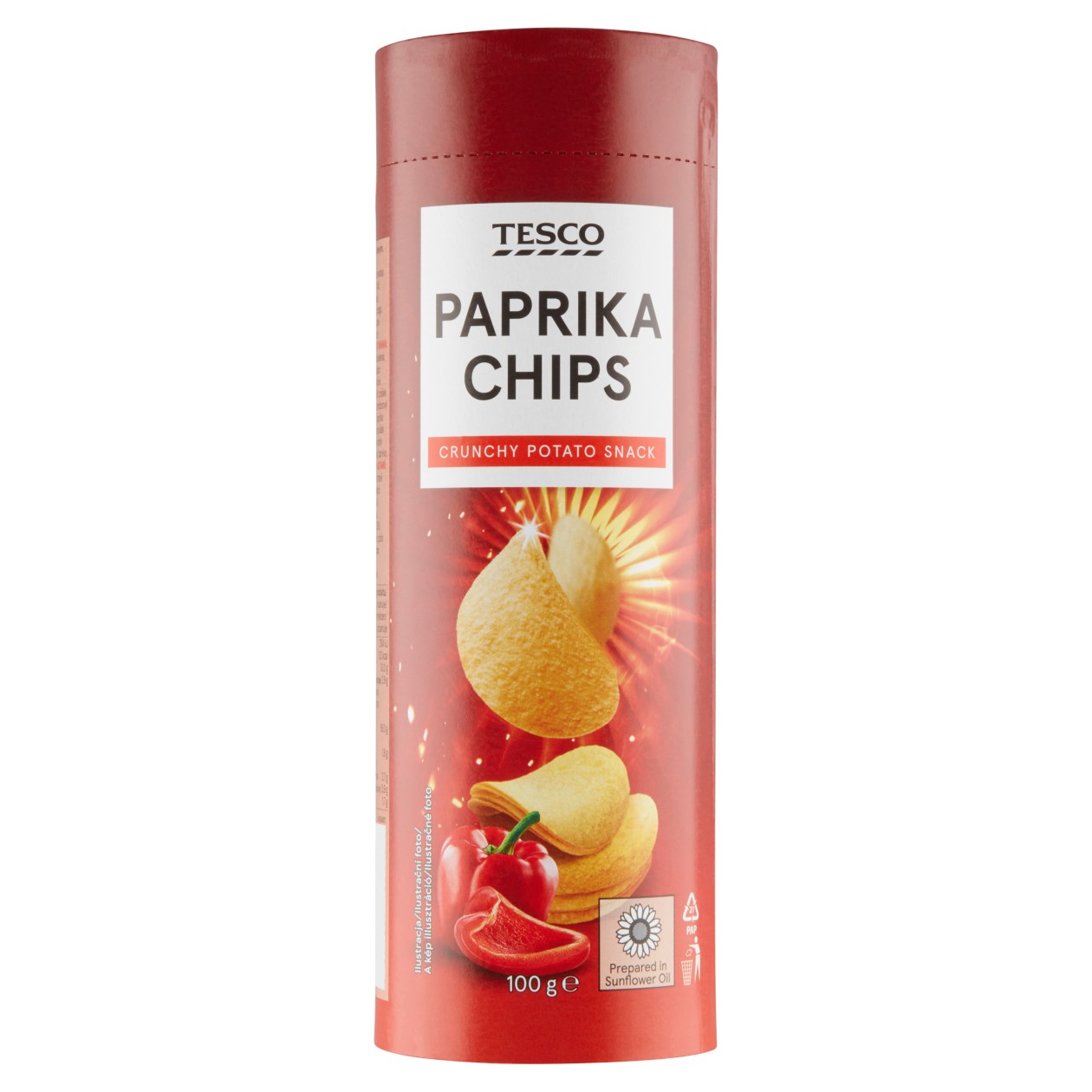 Tesco Bramborový Snack S Paprikovou Příchutí 100g