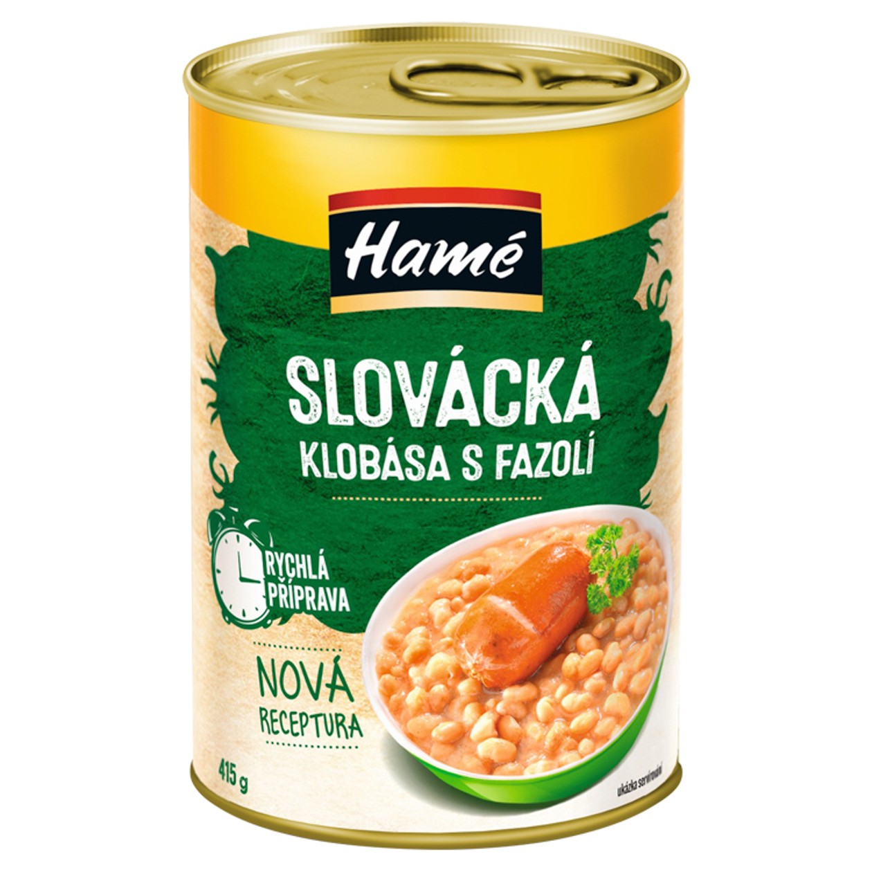 Hamé Slovácká Klobása S Fazolí 400g