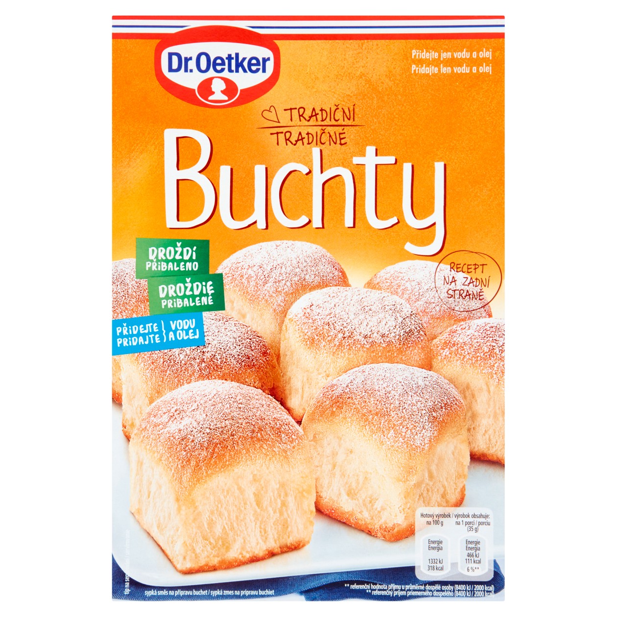 Dr. Oetker Tradiční Buchty 507g