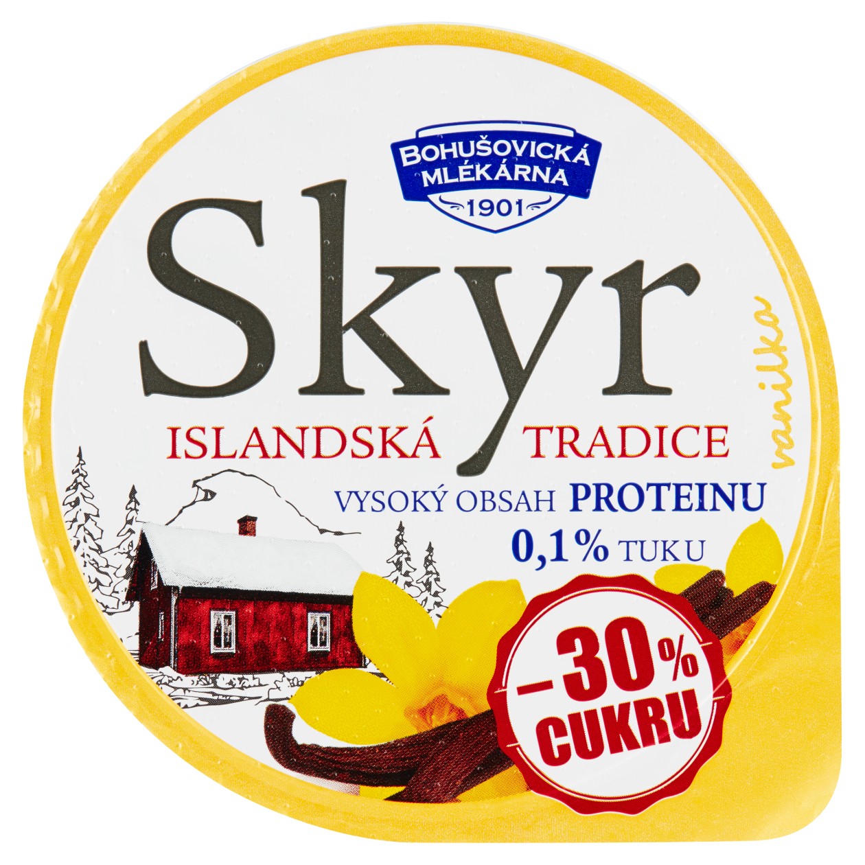 Bohušovická mlékárna Skyr Vanilka 130g