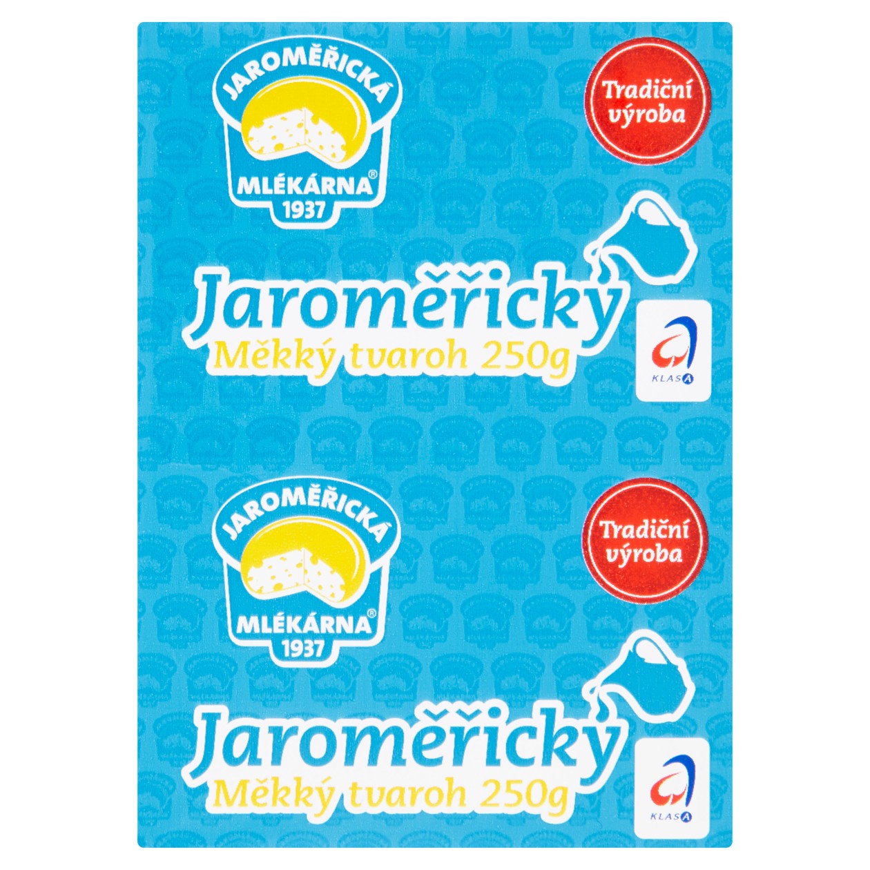 Jaroměřická mlékárna Jaroměřický Měkký Tvaroh 250g