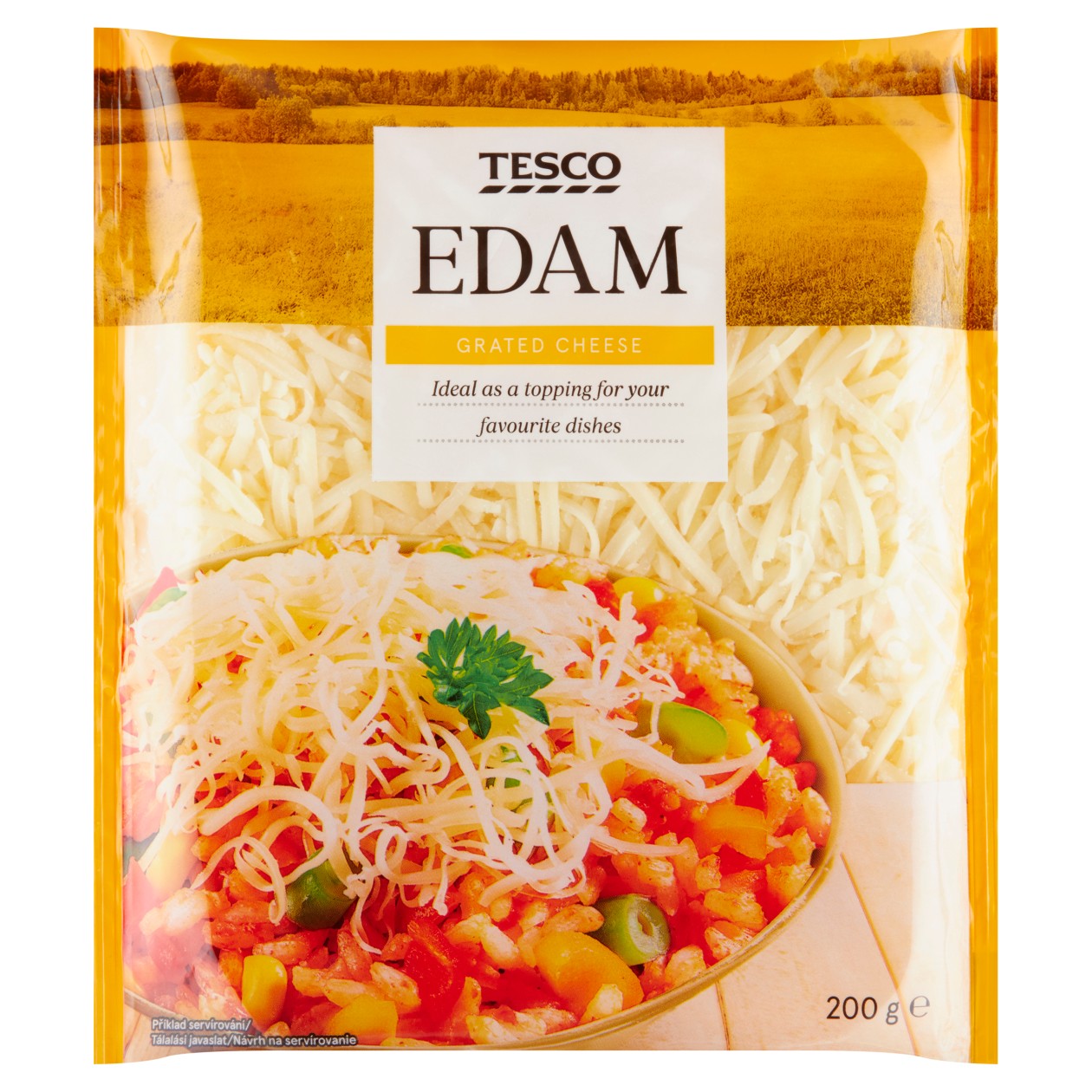 Tesco Edam Strouhaný 200g