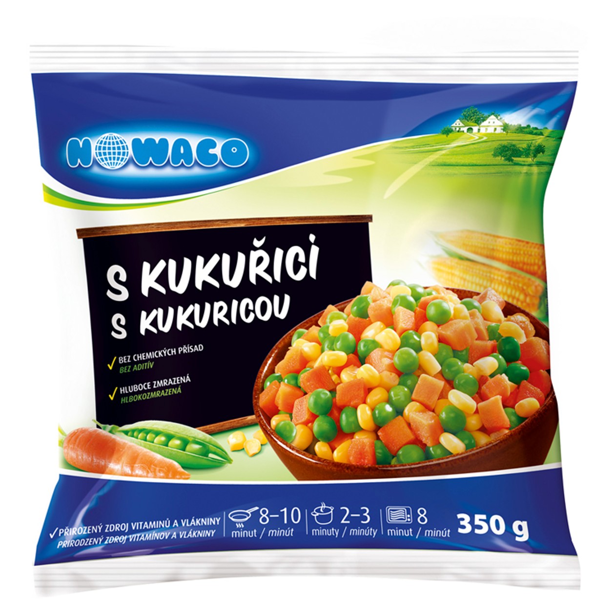 Nowaco Zeleninová Směs S Kukuřicí 350g