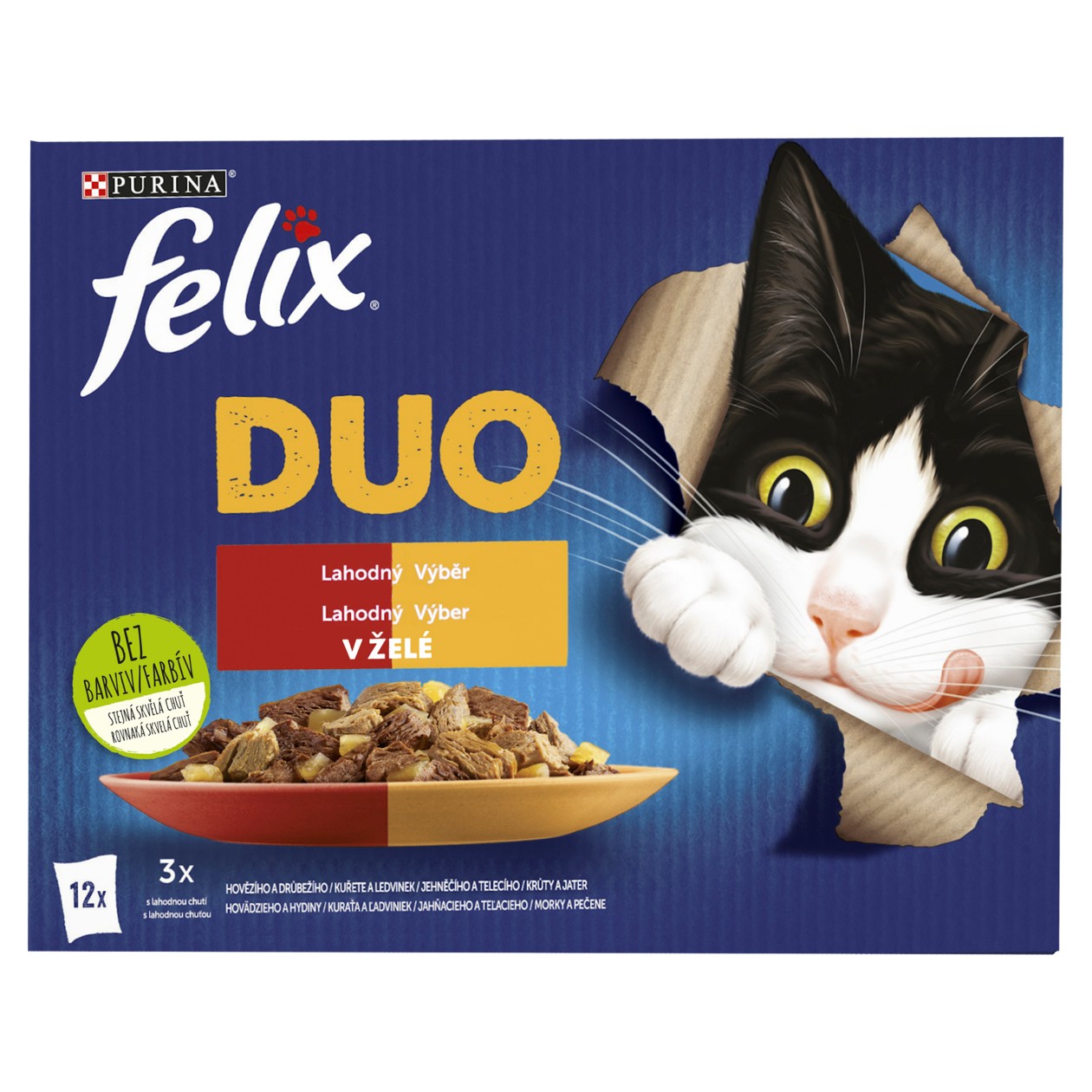 Felix Duo Meat Select 12X85g