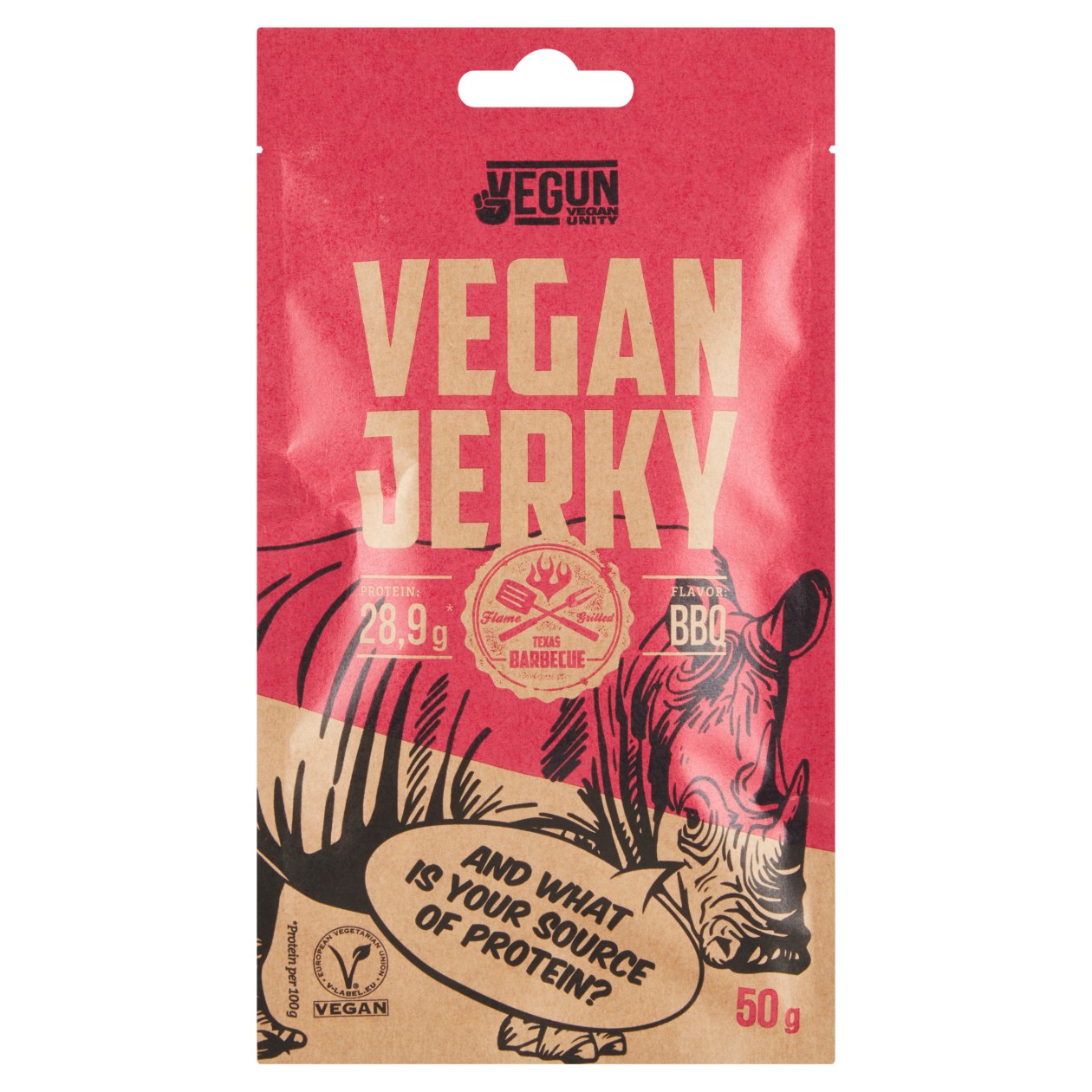 Vegun Vegan Jerky Bbq 50g