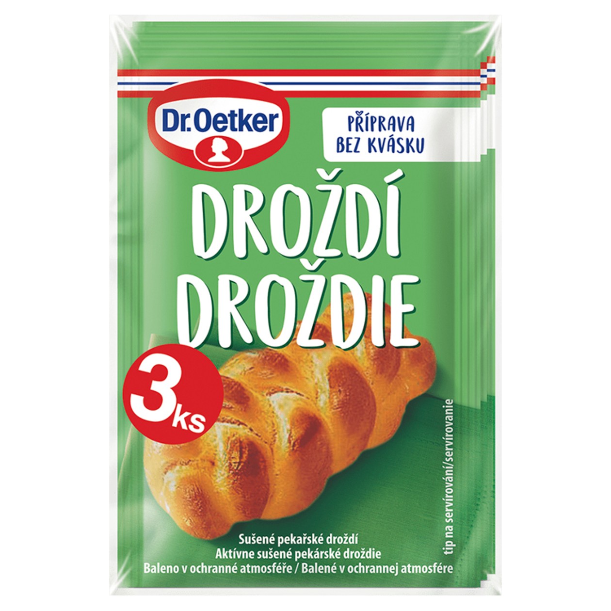 Dr.Oetker Drozdi 7 g X 3 Baleni
