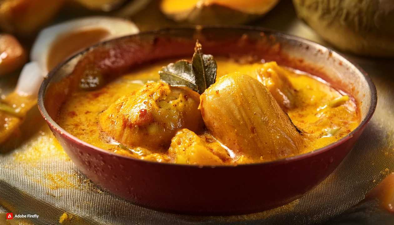 Mango chicken curry